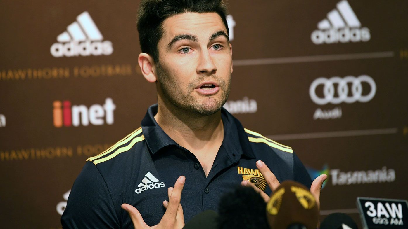AFL: Hawthorn Hawks' Chad Wingard hurt at being labelled a 'sook'