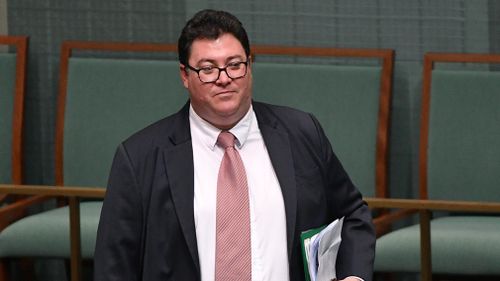 Nationals MP George Christensen said he is not racist but believes the burqa is a safety risk. (AAP)