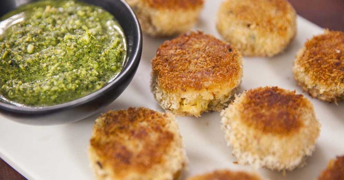 Anjum Anand's goan prawn and coconut cakes - 9Kitchen