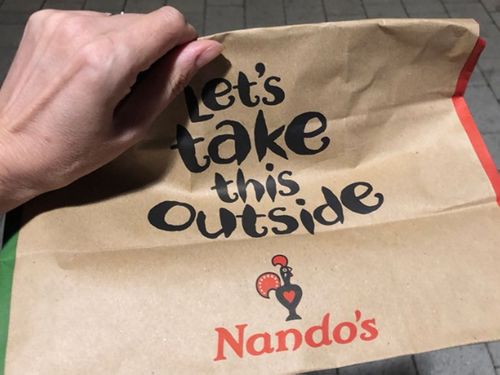 Emma Mitchell saved a very rare rhinoceros beetle from being squashed after it walked into a Nandos shop in Cambridge, UK. 