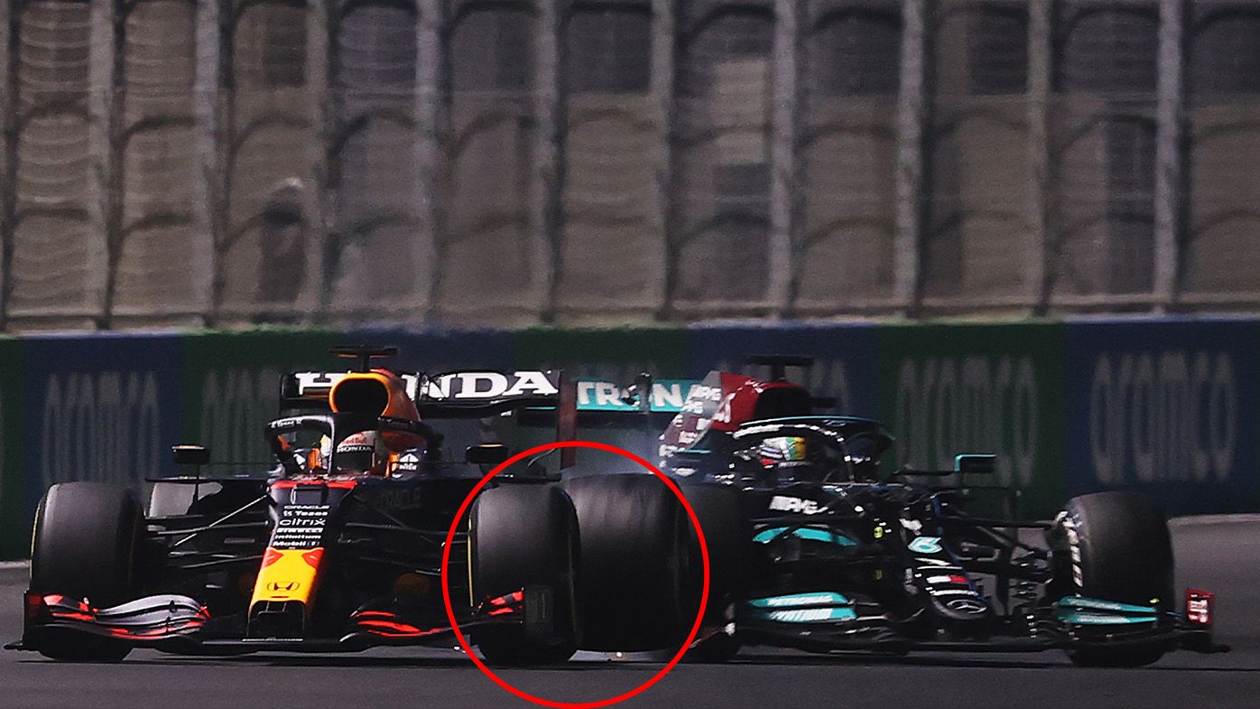 Lewis Hamilton wins controversial Saudi Arabian Grand Prix after collision with Max Verstappen