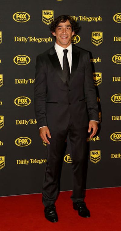Thurston has become only the second player to win three Dally M awards.(AAP)