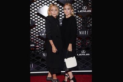 Mary-Kate and Ashley Olsen at Lexus Design Disrupted Event