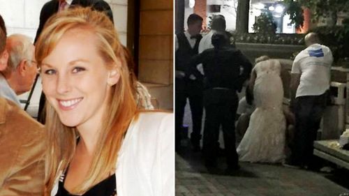 Newlywed nurse performs CPR while still wearing wedding dress