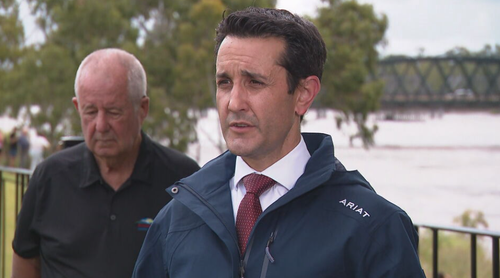 bu8ndaberg floods premier crisafulli