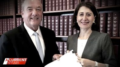 Former Wagga Wagga Liberal MP Daryl Maguire and Gladys Berejiklian pictured together. 