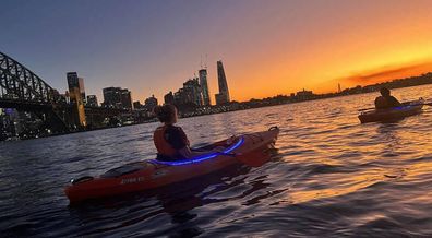 Kayaking Sydney Harbour