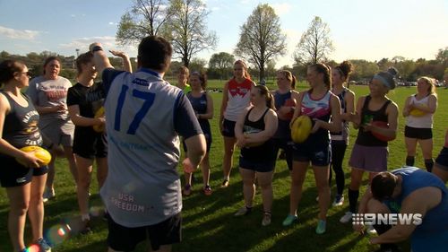 People in the US are playing AFL at record numbers. 