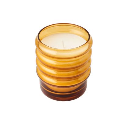 Amber Bubble Shaped Fragrant Candle
