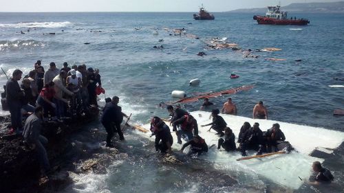 Child among migrants drowned off Greece after boat sinks