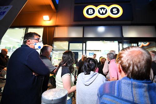 For a second day, Woolworths has allowed the elderly access to early morning shopping ahead of the general public due to panic buying as Covid-19 fears mount. 