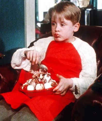 Macaulay Culkin, Home Alone, scene