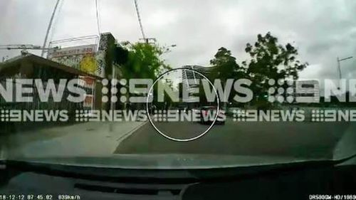 9News has exclusively obtained dashcam footage of the moment the truck veered into the wrong lane.