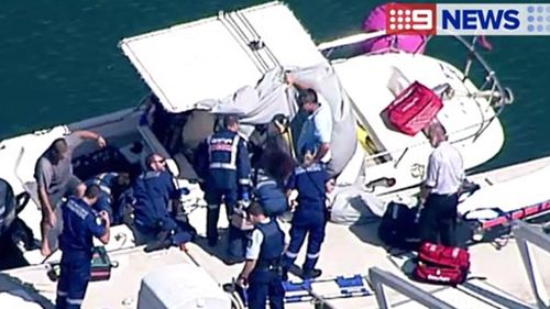Man dies in yacht collision during race at Pittwater, in Sydney's north
