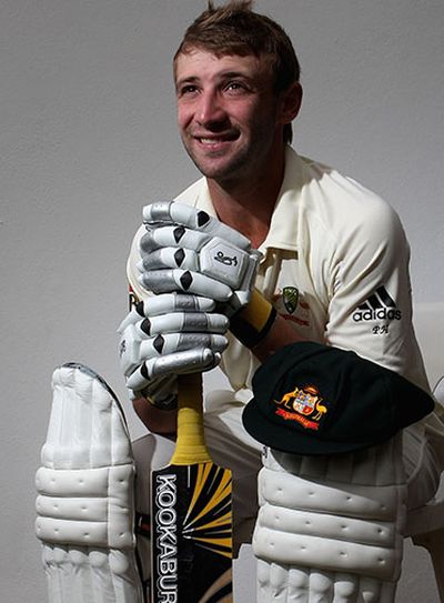 The 20-year-old was picked for his first Test against the might of South Africa in 2009.