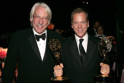 Kiefer Sutherland may have a couple of Emmys and a Golden Globe under his belt, but he's still got a long way to go if he wants to out-do dad's success. With several decades experience and a career that never seems to slow, it looks like Donald Sutherland still has a lot to teach his eldest son about the industry.
