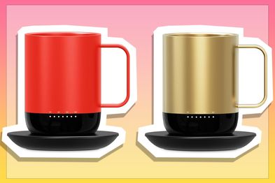 9PR: vsitoo S3pro Temperature Control Smart Mug, Red and Gold