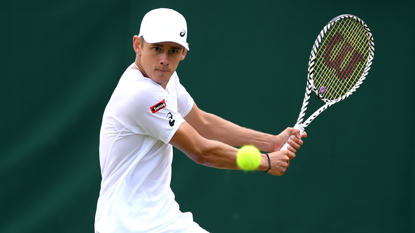 Rejuvenated Alex de Minaur reaches Wimbledon second round