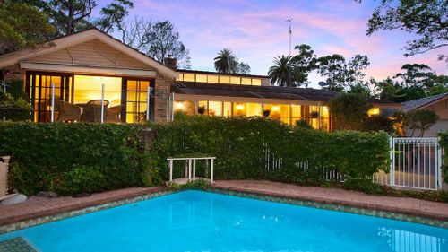 Described as an 'elegant family sanctuary' on a 2017 real estate listing, the Northern Beaches property fetched $2.4 million in sale.