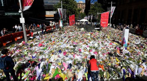 Martin Place after Lindt Cafe siege (AAP)