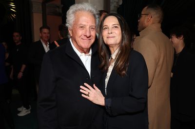 Dustin Hoffman and Lisa Hoffman 