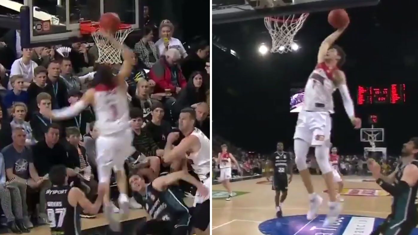 LaMelo's massive put-back not enough to see off Hampton's Breakers in NBL clash