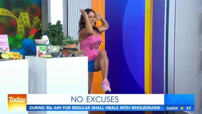 Fitness coach Wendy Smith on Today