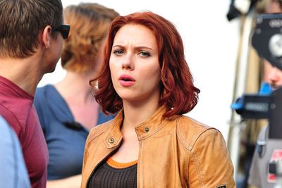 Scarlett Johansson's phone was hacked in March, and by September, two pics featuring the actress in the buff had surfaced online. Instead of hiding behind her rep and denying the whole thing (<i>ahem</i>, Blake), ScarJo told <i>Vanity Fair</i> that the snaps were meant for her then-husband Ryan Reynolds. "I know my best angles," she joked. "[The naked pictures] were sent to my husband. There's nothing wrong with that. It's not like I was shooting a porno. Although there's nothing wrong with that either."