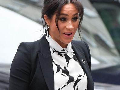Meghan Markle out in London