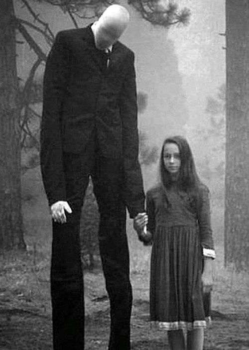 The 'Slender Man' is a fictional horror character popular on the internet. (HBO)