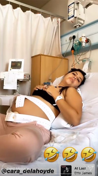 Cara James Instagram Love Island Uk Nathan Massey Shares Photo Of Wife Cara De La Hoyde As She Enters Labour