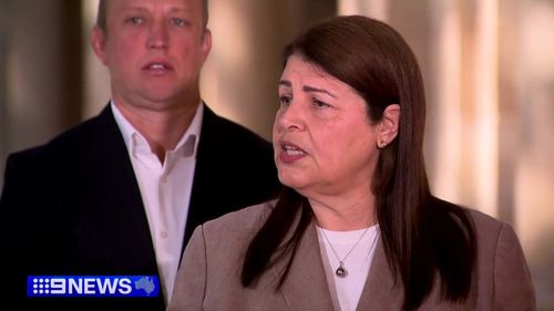 Grace Grace revealed she was the MP referenced in the CFMEU administrators report as she's advised by police to bolster her personal security.