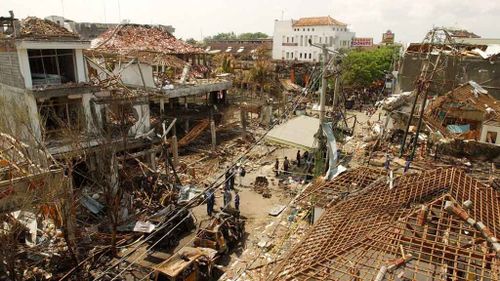 The attack on in the tourist district of Kuta killed 202 people including 88 Australians.