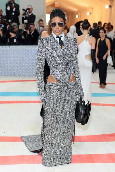 Teyana Taylor attends The 2023 Met Gala