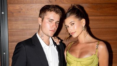 Justin and Hailey Bieber.