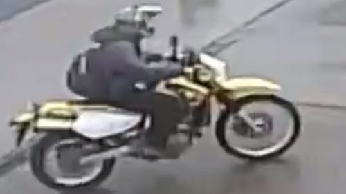 Police believe Empey may be riding his motorcycle.