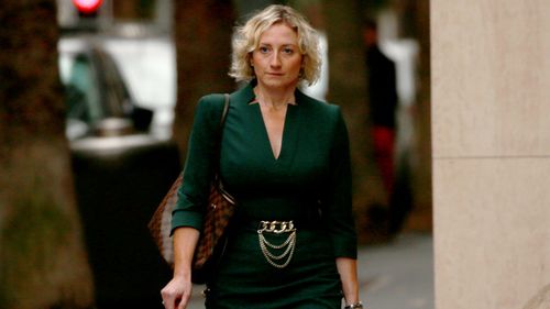 One of Ben Roberts-Smith's solicitors, Monica Allen.