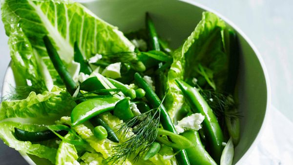 Green salad with fetta