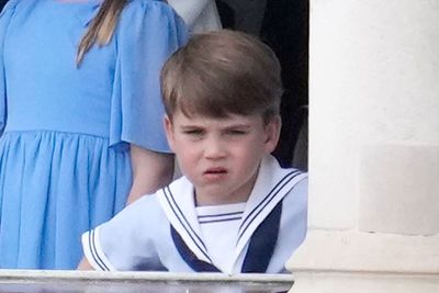 Prince Louis at the Queen's Platinum Jubilee, 2022