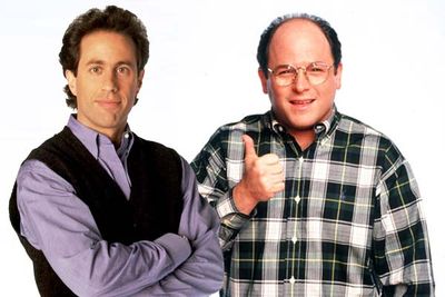 Jerry is the neat-freak comedian in sneakers, George is the "short, stocky, slow-witted, bald man", and it's a match made in bromantic heaven. Nine seasons and a <i>Curb Your Enthusiasm</i> reunion later, it still feels fresh.
