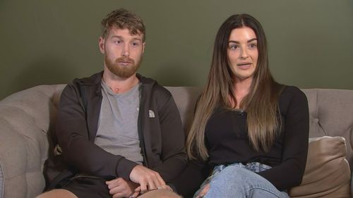Life remains at a standstill for Hodgson and his partner Jessica Pollock after a one-punch attack left the 27-year-old with a catastrophic brain injury in September 2021.