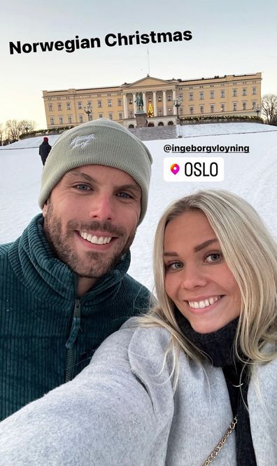 Kyle Chalmers and gf Norway