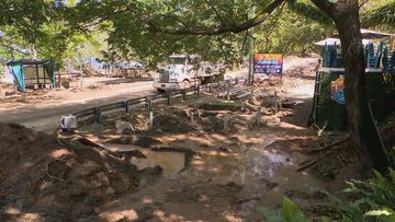 The damage bill is climbing in far north Queensland, putting the spotlight on an insurance nightmare for devastated families and tourism operators. In Ellis Beach, thunderous rapids and landslides have turned the holiday paradise into a war zone.