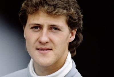 A fresh-faced Schumacher made his F1 debut for Jordan in 1991.