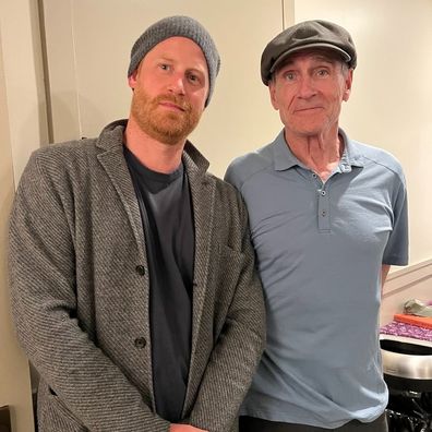 Prince Harry and Meghan meet James Taylor