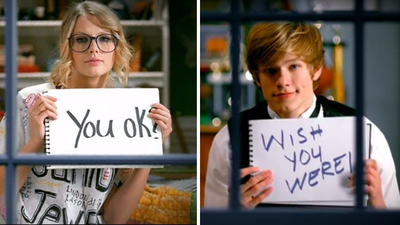Taylor Swift and Lucas Till (March 2009 - April 2009)