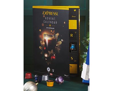 EXPRESSI Coffee Advent Calendar from Aldi Special Buys 2021.