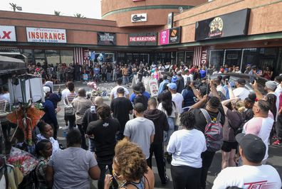 Nipsey Hussle memorial