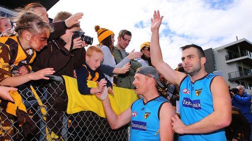 Hawthorn was prepared to axe training if a large number of blades were found. (Getty)