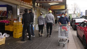 People shop in Campsie, South West Sydney.